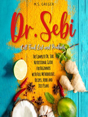 cover image of Dr. Sebi Cell Food List and Products